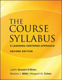 シラバス：学習中心アプローチ（第２版）<br>The Course Syllabus : A Learning-centered Approach （2ND）