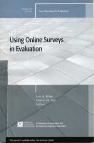 The Use of Online Surveys in Evaluation (New Directions for Evaluation)