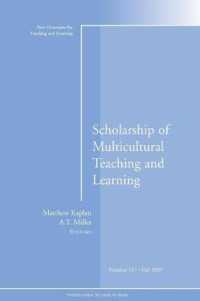 Scholarship of Multicultural Teaching and Learning : New Directions for Teaching and Learning (New Directions for Teaching and Learning)