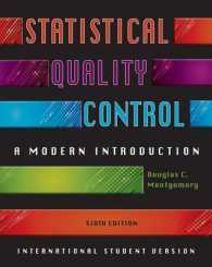 統計的品質管理入門（第６版・テキスト）<br>Introduction to Statistical Quality Control (ISV) （6TH）