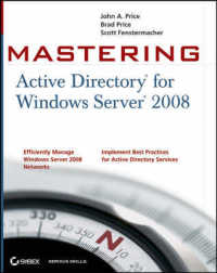Mastering Active Directory for Windows Server 2008 (Mastering)