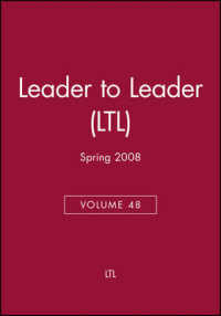 Leader to Leader, Spring 2008 (Leader to Leader) 〈48〉