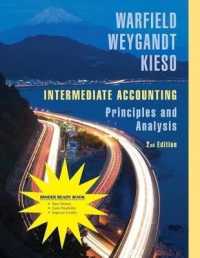 Intermediate Accounting : Principles and Analysis