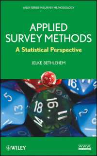 応用調査法への統計学的視点<br>Applied Survey Methods : A Statistical Perspective (Wiley Series in Survey Methodology)