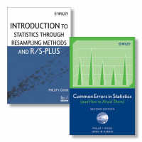 Common Errors in Statistics and How to Avoid Them, 2 ED + Introduction to Statistics through Resampling Methods and R/S-PLUS Set