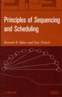 シーケンスとスケジューリングの原理<br>Principles of Sequencing and Scheduling