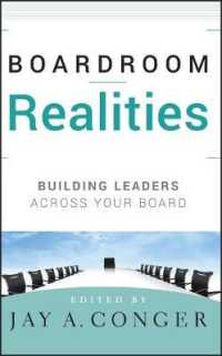 役員会の現実<br>Boardroom Realities : Building Leaders Across Your Board
