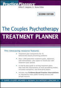 The Couples Psychotherapy Treatment Planner (Practiceplanners) （2ND）