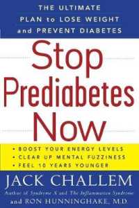 Stop Prediabetes Now : The Ultimate Plan to Lose Weight and Prevent Diabetes