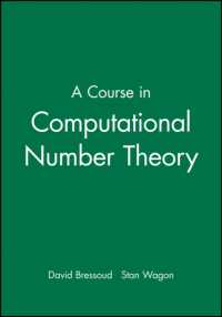 A Course in Computational Number Theory (Key Curriculum Press)