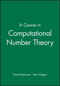 A Course in Computational Number Theory (Key Curriculum Press)