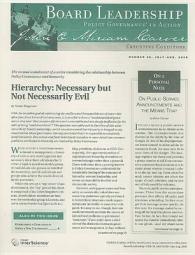 Board Leadership, July/August 2008 (J-b Bl Single Issue Board Leadership Journal) 〈No.〉