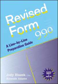 Revised Form 990 : A Line-by-Line Preparation Guide
