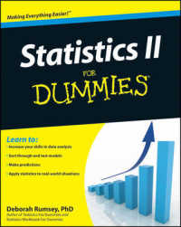 Statistics II for Dummies (For Dummies (Math & Science))