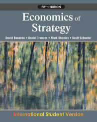戦略の経済学（第５版・テキスト）<br>Economics of Strategy -- Paperback （5 I.S.ED）