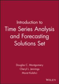 Introduction to Time Series Analysis and Forecasting (Wiley Series in Probability and Statistics) （HAR/PAP SO）