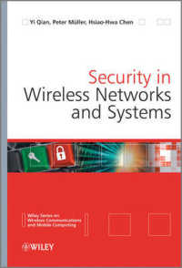 Security in Wireless Networks and Systems (Wireless Communications and Mobile Computing) -- Hardback