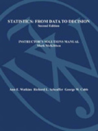 Statistics, Instructor's Resource Manual : From Data to Decision （2ND）