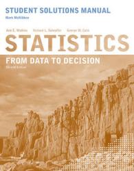 Statistics : From Data to Decision （2 STU SOL）