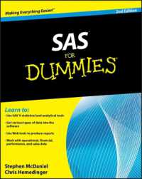 SAS for Dummies (For Dummies (Computer/tech)) （2ND）