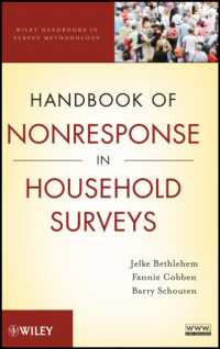 Handbook of Nonresponse in Household Surveys (Wiley Handbooks in Survey Methodology)