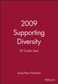 2009 Supporting Diversity : Pd Toolkit Set -- Paperback