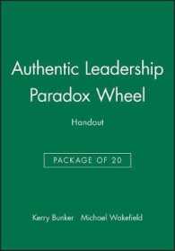 Authentic Leadership Paradox Wheel Handout - Package of 20 -- Paperback