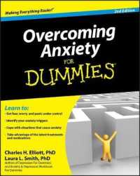 Overcoming Anxiety for Dummies (For Dummies (Psychology & Self Help)) （2ND）