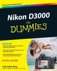 Nikon D3000 for Dummies (For Dummies (Computer/tech))