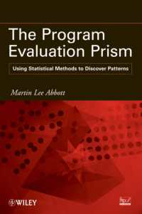 The Program Evaluation Prism : Using Statistical Methods to Discover Patterns