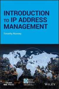 Introduction to IP Address Management (Ieee Press Series on Network Management)