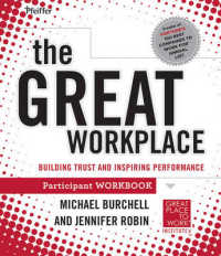 The Great Workplace : Building Trust and Inspiring Performance （Workbook）