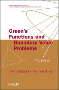 Green's Functions and Boundary Value Problems (Pure and Applied Math (Wiley)) （3RD）