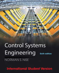 制御システム工学（テキスト・第６版）<br>Control Systems Engineering (ISV) （6TH）
