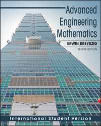 上級工業数学（テキスト・第１０版）<br>Advanced Engineering Mathematics (ISV) （10TH）