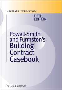 Powell-Smith and Furmston's Building Contract Casebook （5TH）