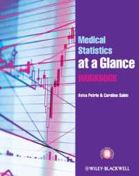 Medical Statistics at a Glance Workbook (At a Glance) （1 Workbook）