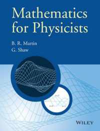 物理学者のための数学<br>Mathematics for Physicists (Manchester Physics Series)