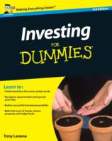 Investing for Dummies (For Dummies) -- Paperback （3 Rev ed）