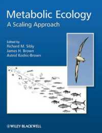 代謝の生態学<br>Metabolic Ecology : A Scaling Approach （HAR/PSC）