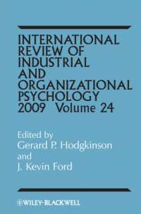 International Review of Industrial and Organizational Psychology, 2009 (International Review of Industrial and Organizational Psychology) 〈24〉