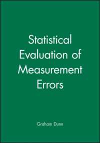 Statistical Evaluation of Measurement Errors