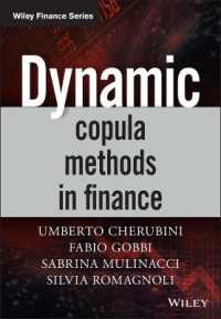 金融における動的コピュラ法<br>Dynamic Copula Methods in Finance (Wiley Finance)