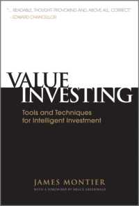 バリュー投資のツールとテクニック<br>Value Investing : Tools and Techniques for Intelligent Investment