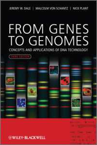 遺伝子からゲノムへ（第３版）<br>From Genes to Genomes : Concepts and Applications of DNA Technology （3RD）