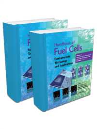 燃料電池ハンドブック（第５－６巻）<br>Handbook of Fuel Cells : Advances in Electrocatalysis, Materials, Diagnostics and Durability (Handbook of Fuel Cells) 〈Vols. 5, 6〉