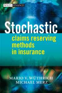 Stochastic Claims Reserving Methods in Insurance (Wiley Finance)