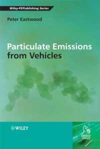 Particulate Emissions from Vehicles (Wiley-professional Engineering Publishing)