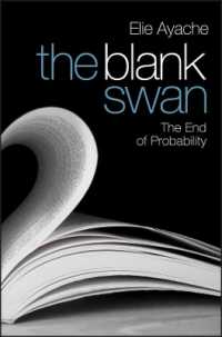 ブランク・スワン：デリバティブ取引における確率論の再定義<br>The Blank Swan : The End of Probability