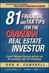 81 Financial and Tax Tips for the Canadian Real Estate Investor : Expert Money-Saving Advice on Accounting and Tax Planning